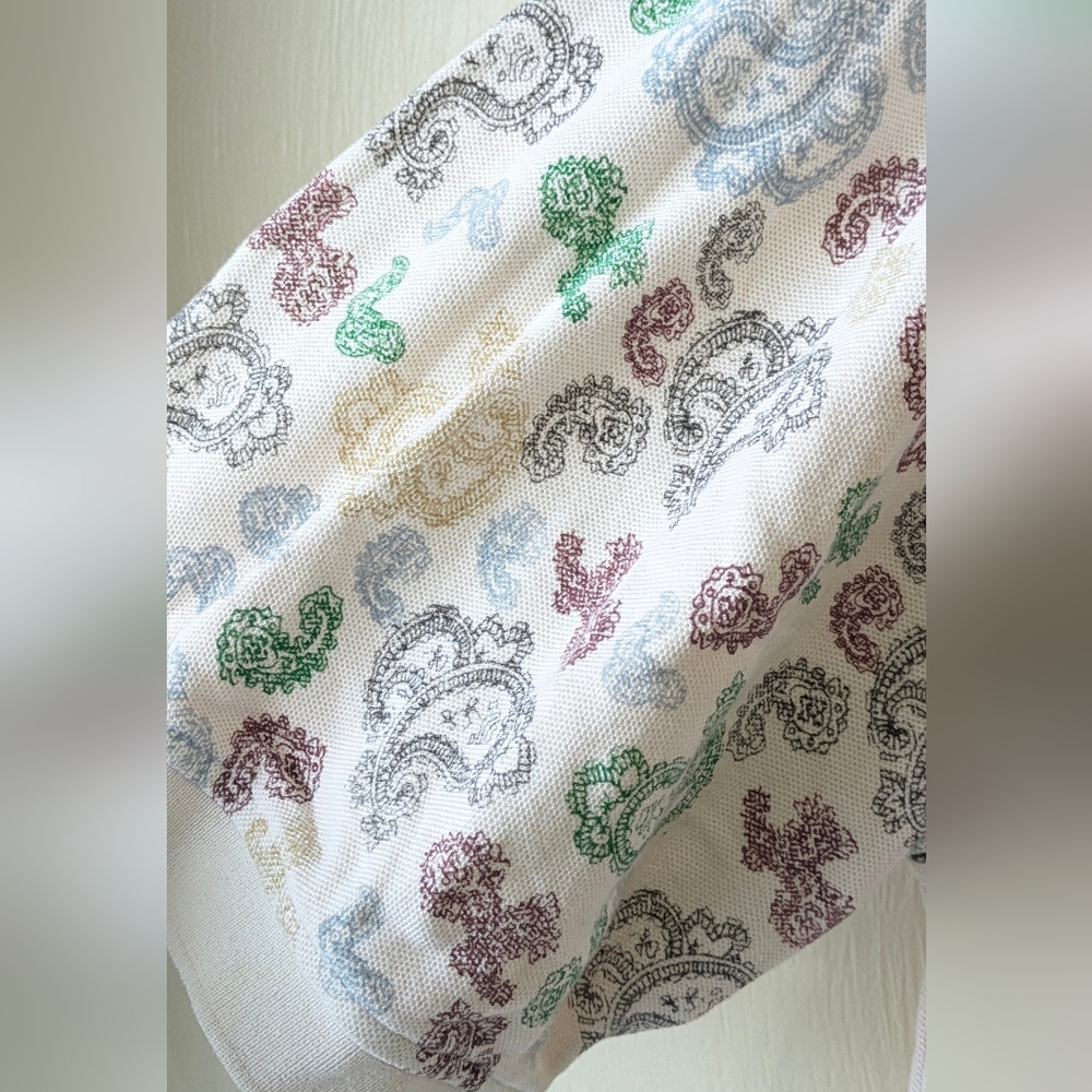 COOGI Vintage Paisley Sleeve Polo, Light Pink, Size 4XL - Picture 4 of 10